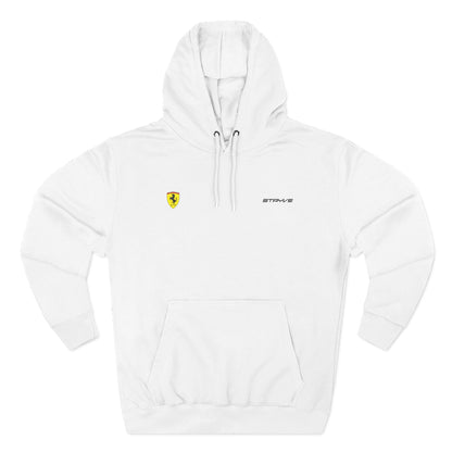 Three-Panel Fleece Hoodie