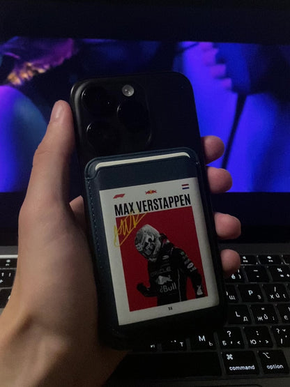 Max Verstappen cardholders